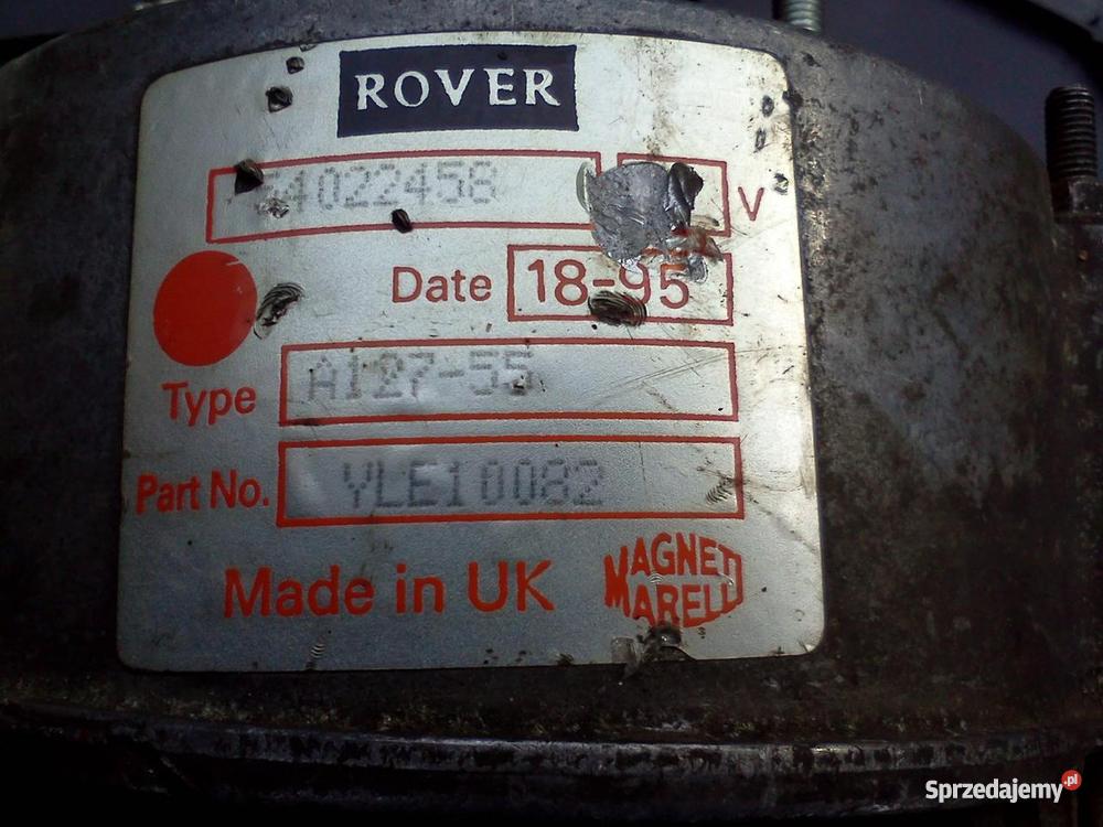 Alternator Polonez Rover 14 Żmigród sprzedam
