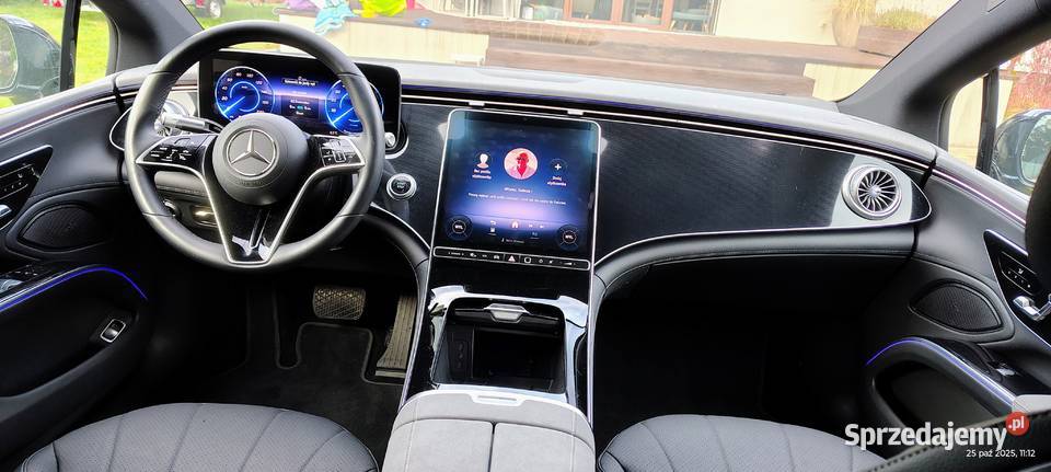 Mercedes EQS 450+/ Pneumatyka / 1Wł / ASO / PL / 1rej:2022 / Oś skrętna/FV