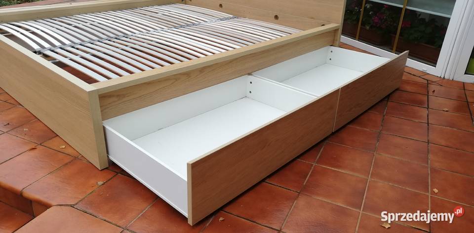 Łóżko sypialniane 180 x200 duże super materace mazowieckie Sulbiny