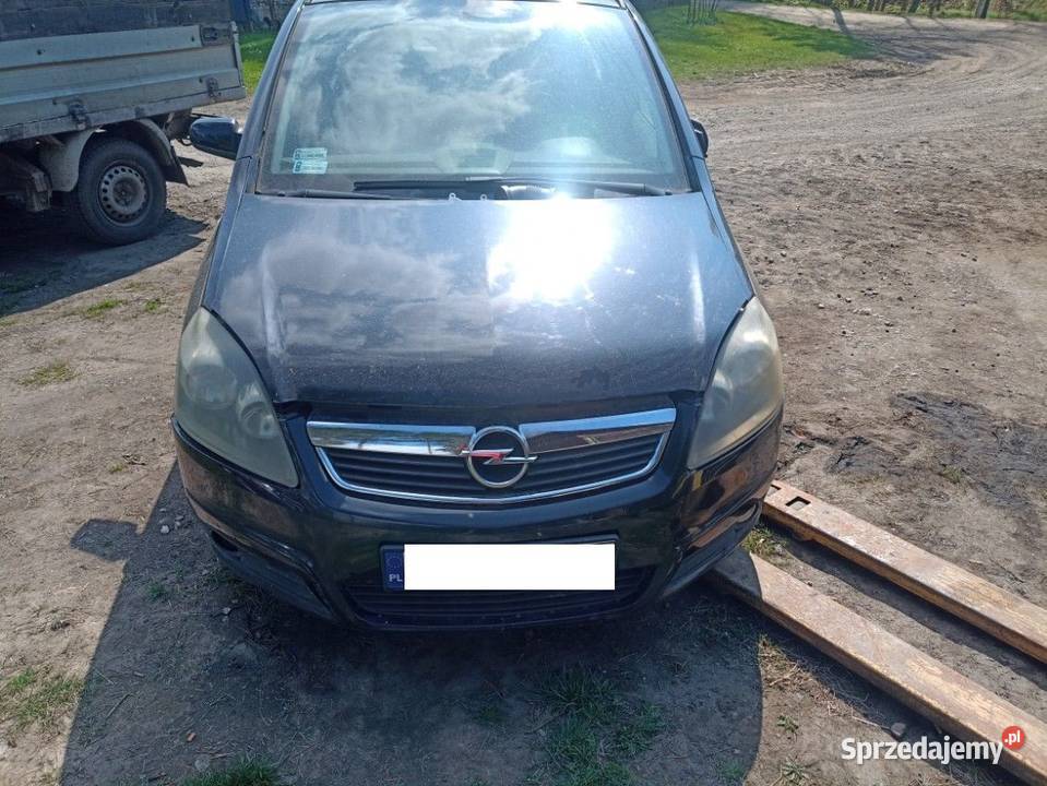 Opel Zafira B KOMPLETNY przód Zderzak Błotniki śląskie Tychy