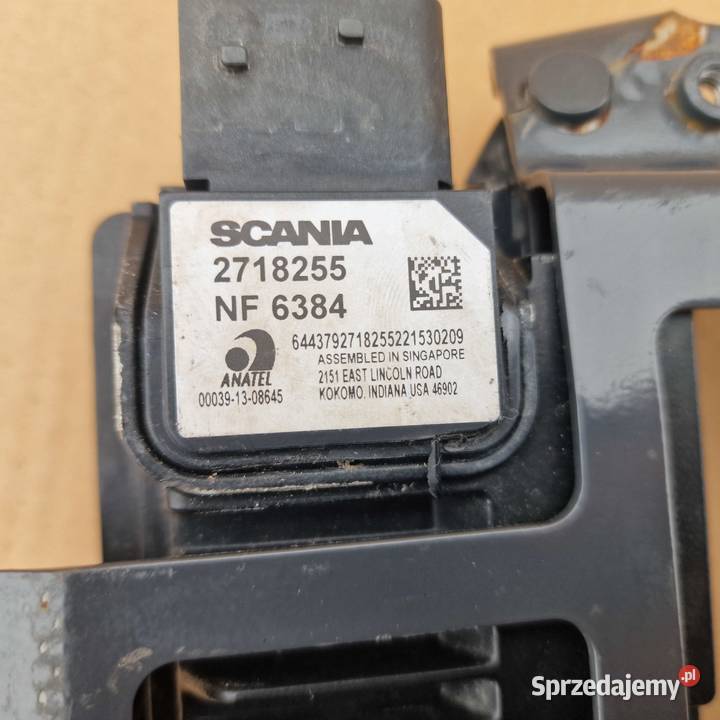 SCANIA RADAR CZUJNIK ODLEGŁOŚCI UCHWYT 2718255 ciężarowe lubuskie sprzedam