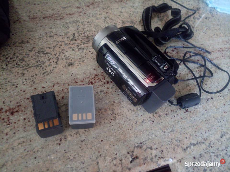 Kamera JVC z futerałem 80 GB pamięci slot na JVC warmińsko-mazurskie Olsztyn sprzedam