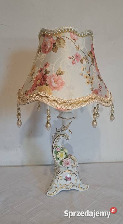 sygnowana porcelanowa lampka nocna Western mazowieckie Warszawa