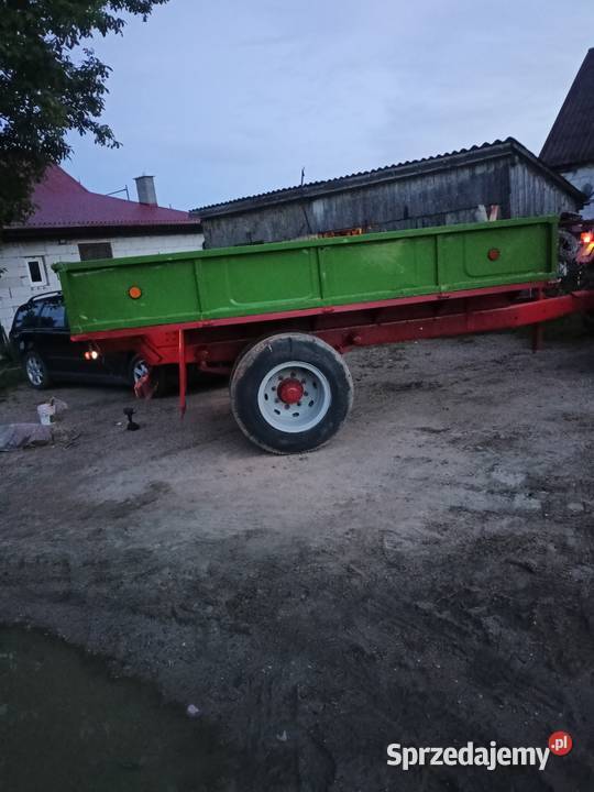 Przyczepa jednoosiowa wywrotka Siemiatycze