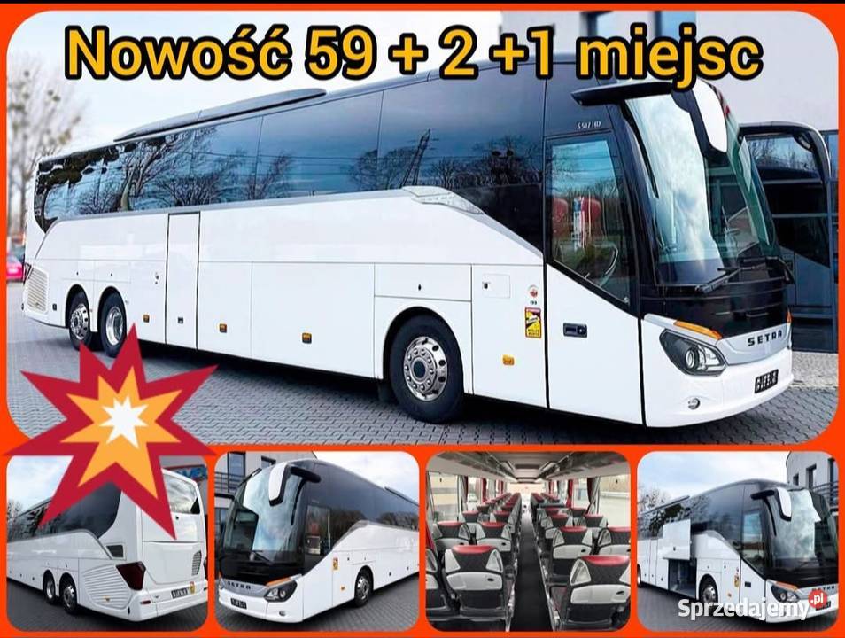 Wynajem autokarów 49 61 miejsc Katowice