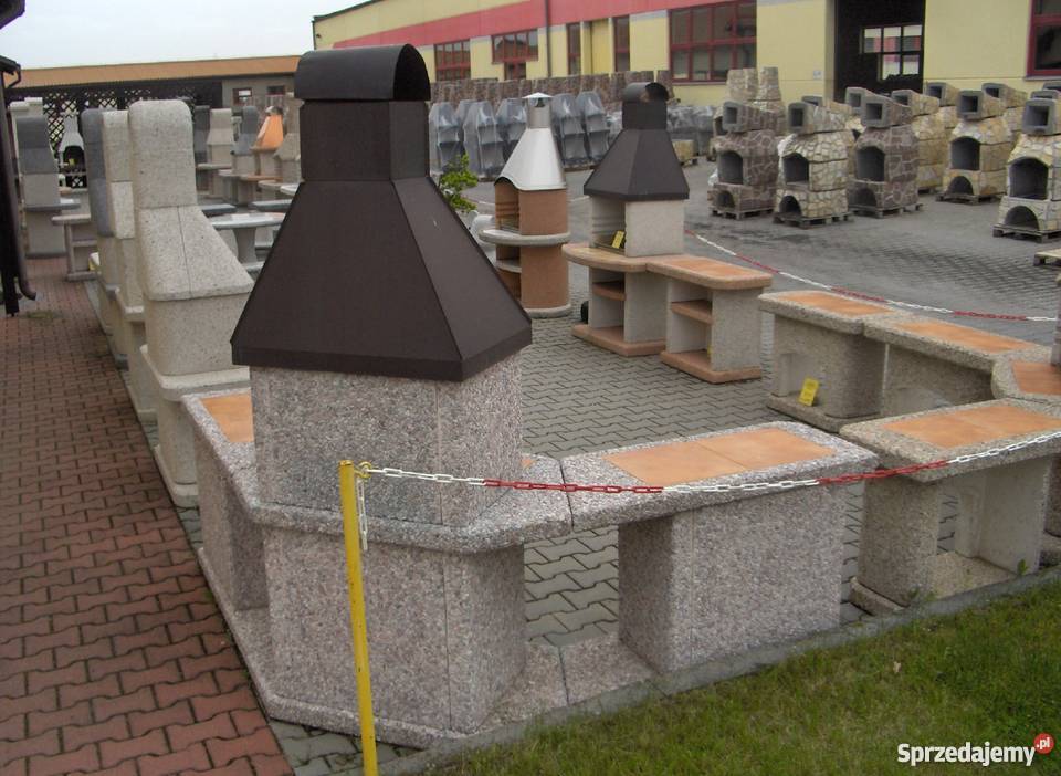 GRILL OGRODOWY NORMAN PARTY daszek nierdzewny dolnośląskie Wałbrzych