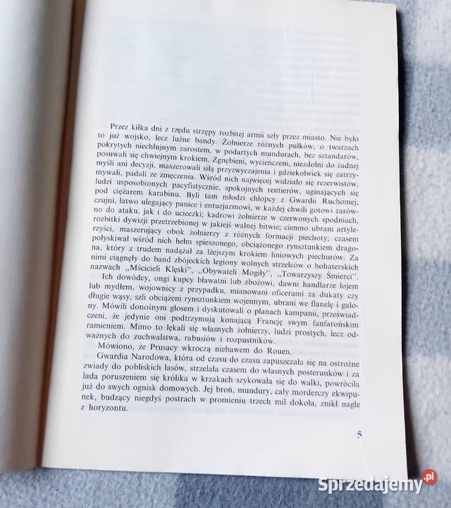 Guy de Maupassant Baryłeczka Naszyjnik KAW 1988 Koźminek