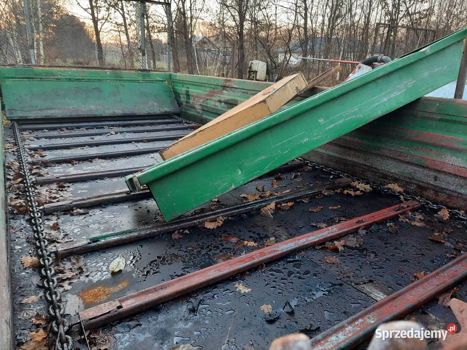 Rozrzutnik 35 t jednoosiowy Brzeg małopolskie Bucze sprzedam