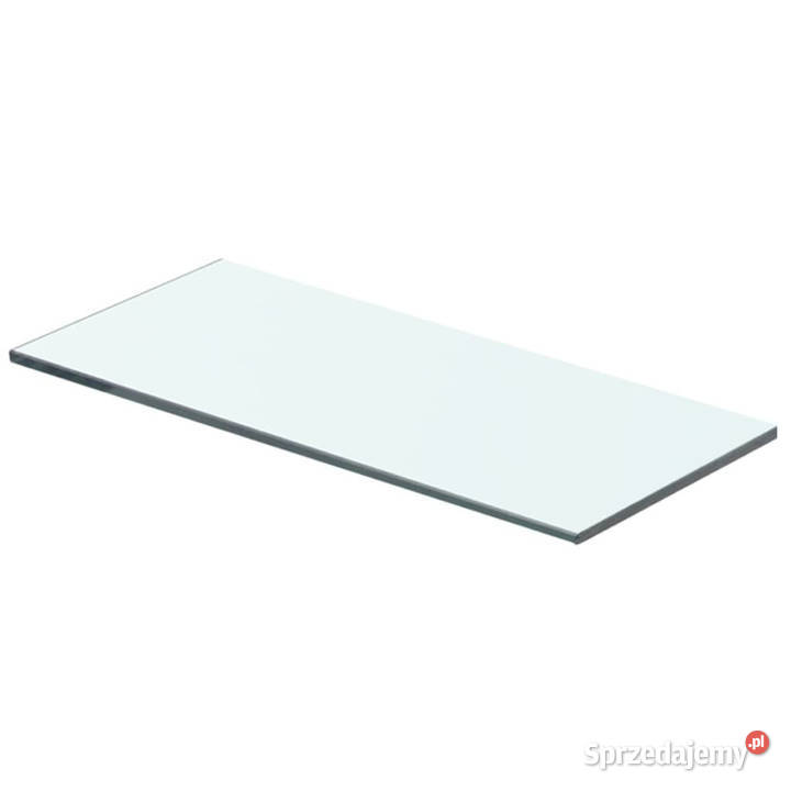 Półki 2 panel z przezroczystego szkła 40 x 12