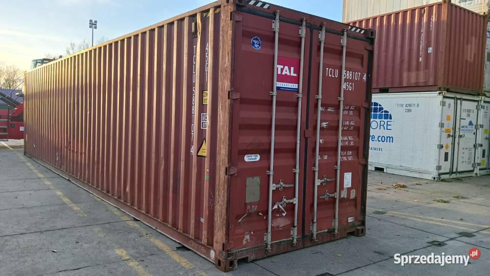Kontener morski 12 metrowy 40 HC Pewny Kontener Nowy Sącz