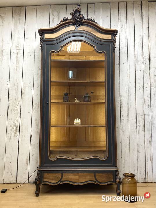 BIBLIOTEKA witryna antracyt Ludwik XV Francja I Wrocław