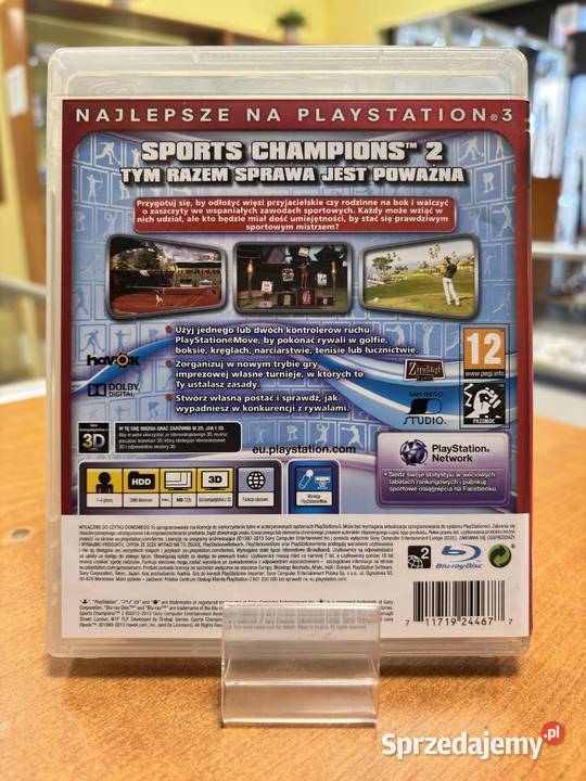 Gra Sports Champions 2 na PlayStation 3 Ruchowa warmińsko-mazurskie Elbląg