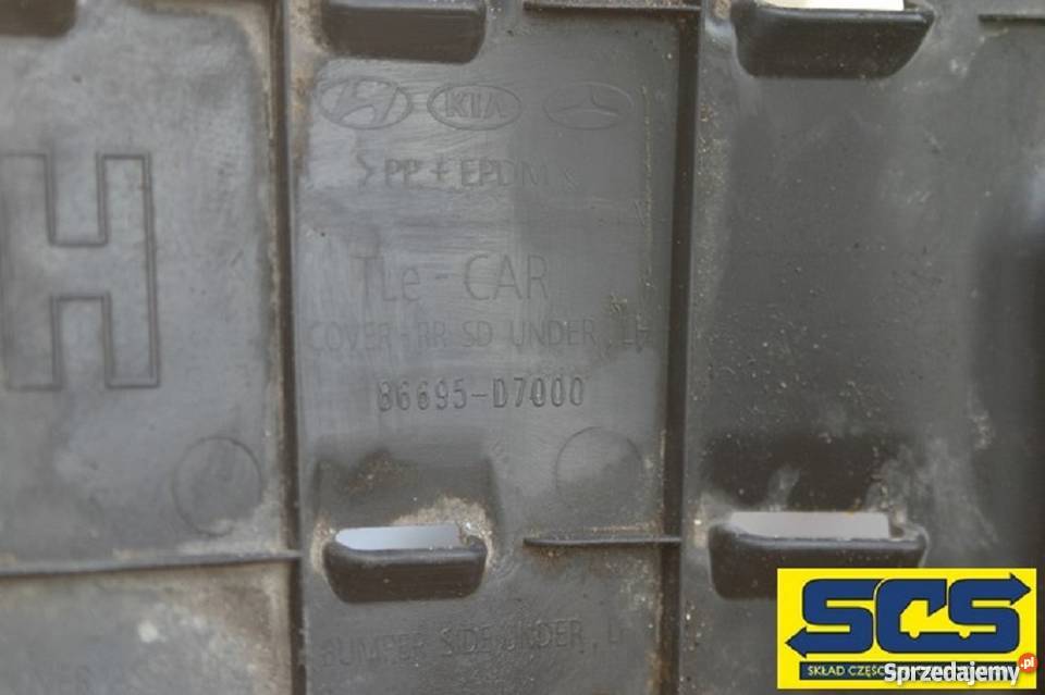 HUYNDAI TUCSON II PLASTIK OSŁONA ZDERZAKA LEWA osobowe Bieleń