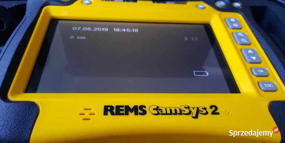 REMS CamSys 2 kamera inspekcyjna odbiornik Elektryczne lubuskie Gorzów Wielkopolski