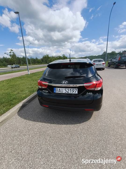 Hyundai i40 16gdi benzyna 2014r przebieg 186tus podlaskie Białystok
