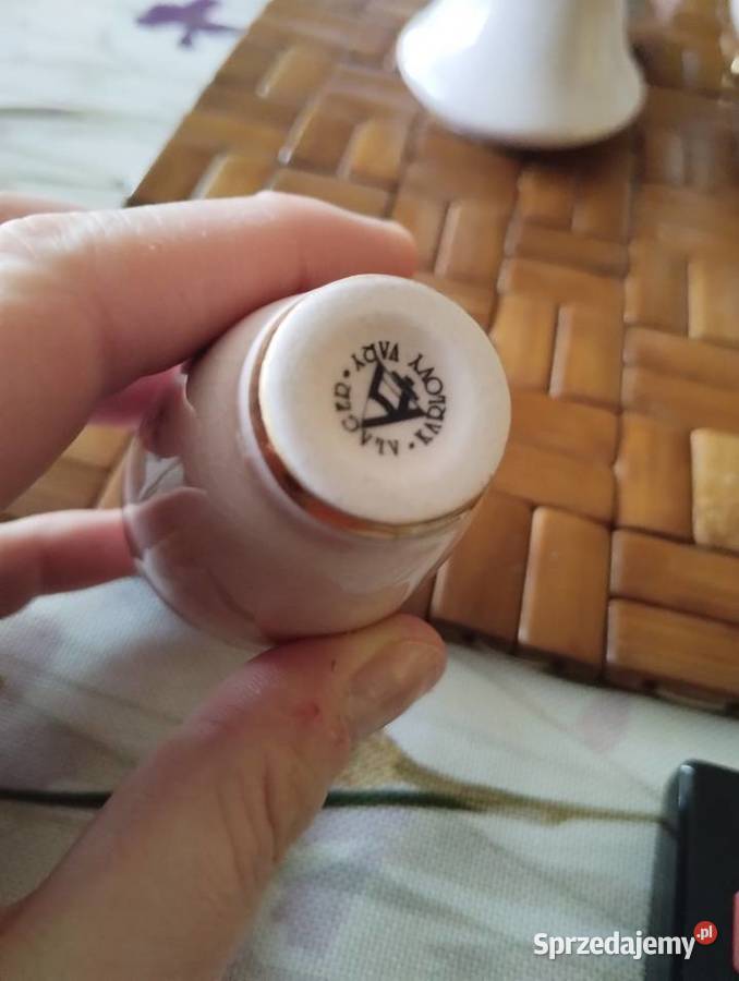 PRL wazoniki mini porcelana Piękne hammer Czech Kutno sprzedam