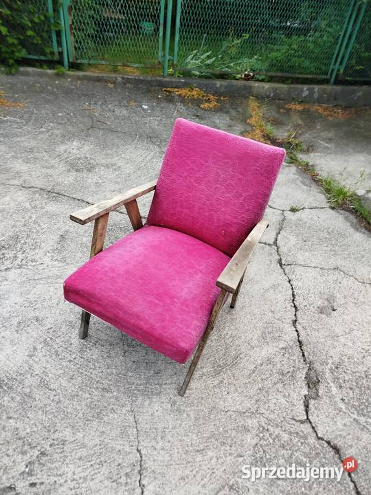 Fotel z PRL Antyki, Sztuka, Kolekcje