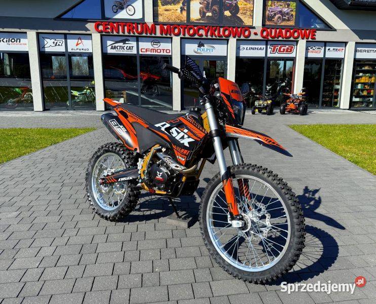 NOWOŚĆ CROSS ASIX XB88 250CC 2118 pomarańczowy Głogoczów