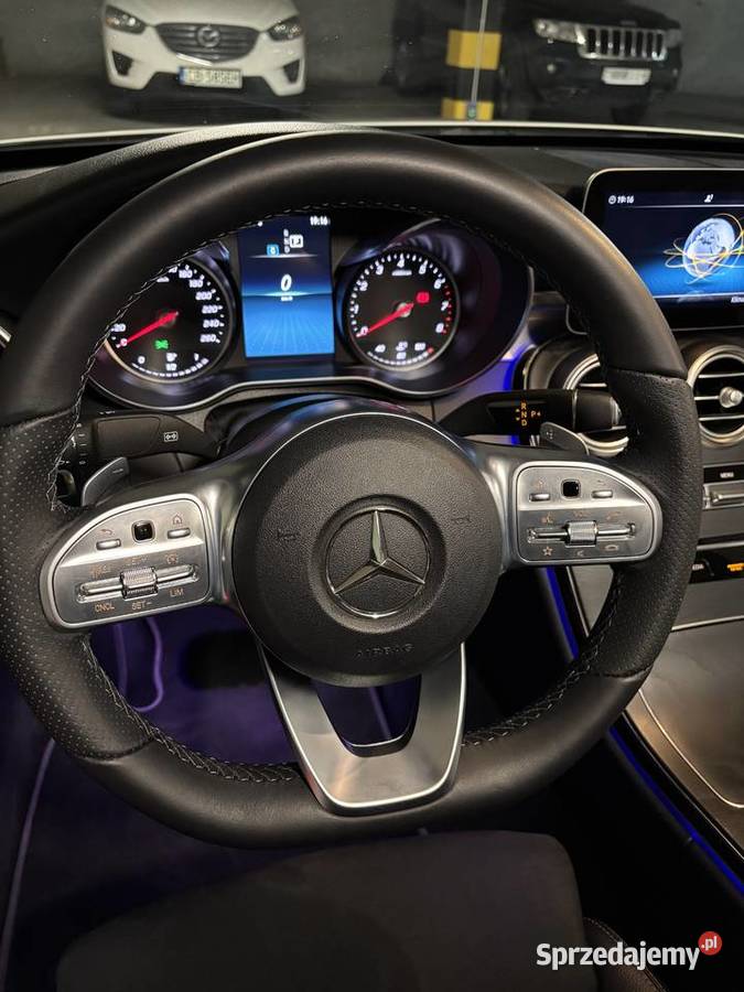 Mercedes Cklasa Coup bezwypadkowy i serwisowany czujnik parkowania