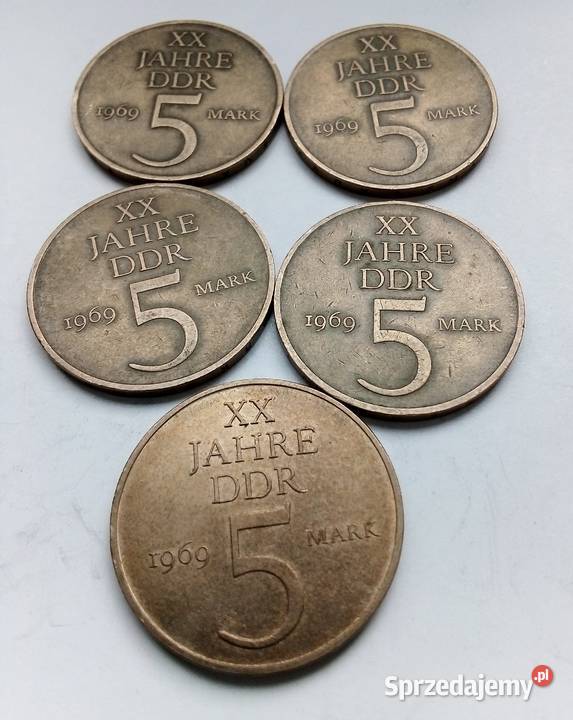 NIEMCY5 MAREK1969 r5 SZTUK XXLAT DDR Legionowo