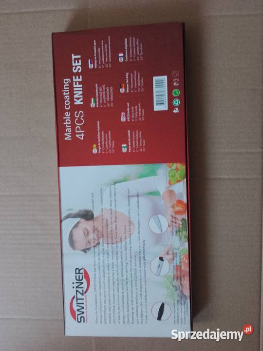 Zestaw noży z obieraczką Switzner