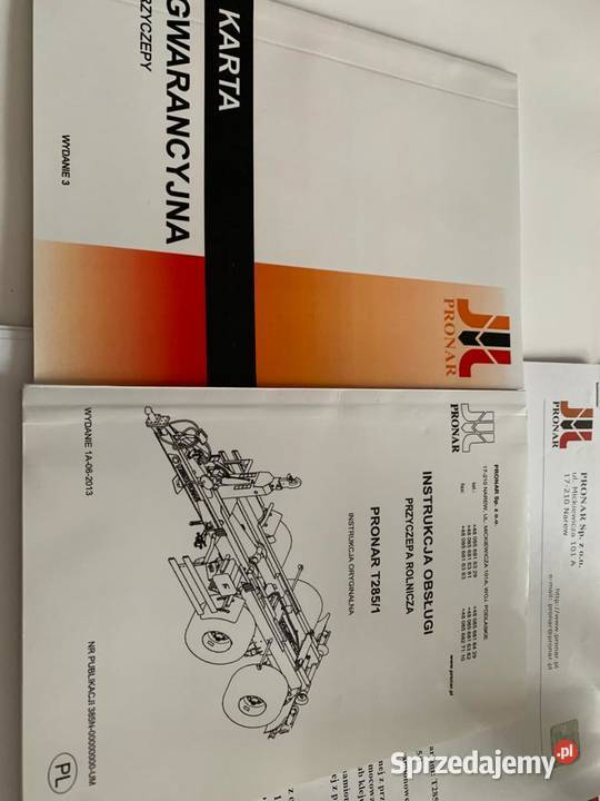 Przyczepa ciężaroworolnicza Kartuzy sprzedam