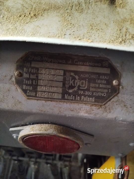 Siewnik do zboża nieuszkodzony Służewo-Pole