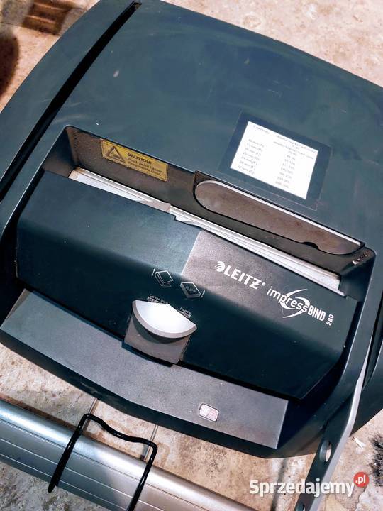 Bindownica kanałowa Leitz Impressbind 280 łódzkie Rawa Mazowiecka