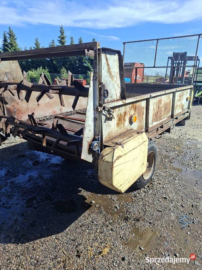 Rozrzutnik obornika 25ton Nidzica N232 oryginal Parczew