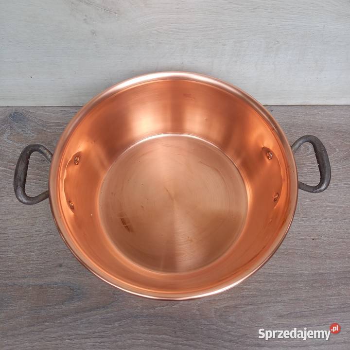 Miedziana misa miedziany garnek do konfitury poj Warszawa sprzedam