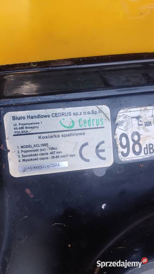 Kosiarka z napedem Dom i Ogród Łódź