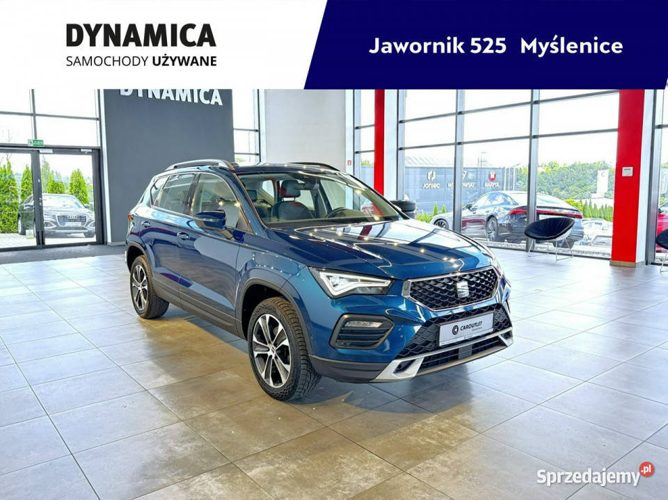 Seat Ateca Style 15TSI 150 DSG 2023 r salon I niebieski Myślenice