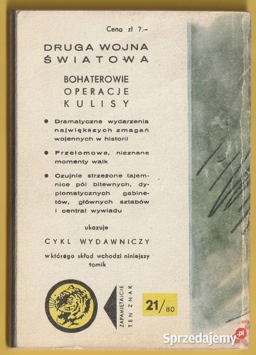 ŻÓŁTY TYGRYS KRACH ŻELAZNEGO TRÓJKĄTA 1980 Łódź