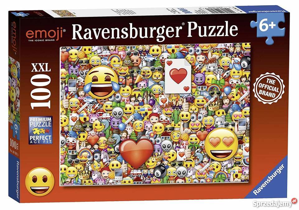 Puzzle Ravensburger emoji 100 el XXL Zamość