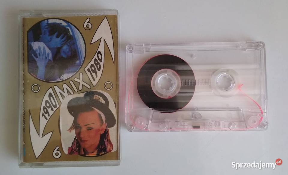 PRZEBOJE WORLD HITS 6 MIX 1980 1990 kaseta Płyty i kasety Gdańsk