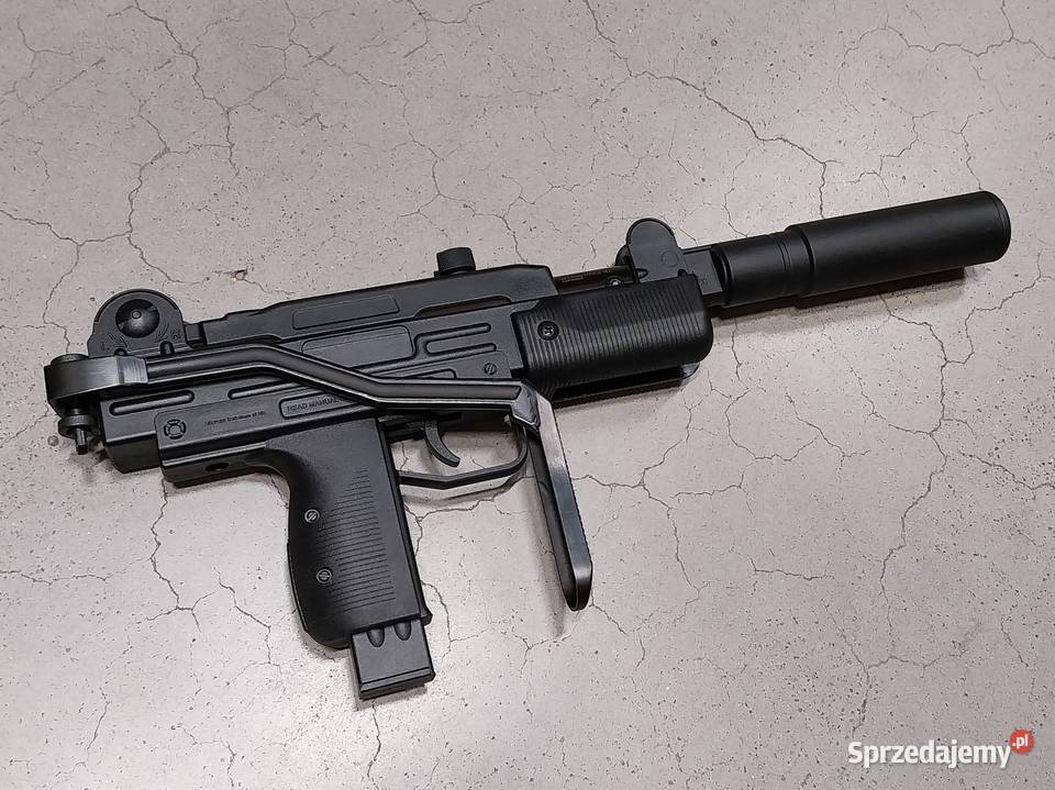 Pistolet maszynowy wiatrówka IWI Mini Uzi 45 mm Czeladź