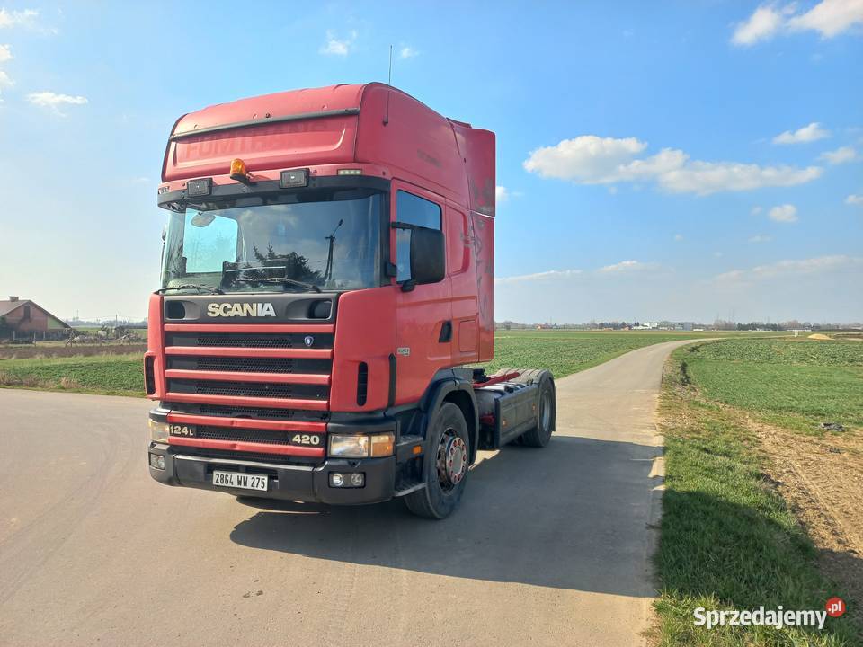 Scania 124 420 PDE Klimatyzacja Do Jazdy światła przeciwmgłowe Mielec