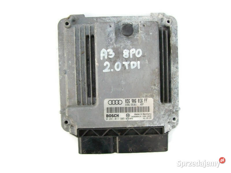 A3 8P 20 TDI Komputer Sterownik silnika mazowieckie Mińsk Mazowiecki sprzedam