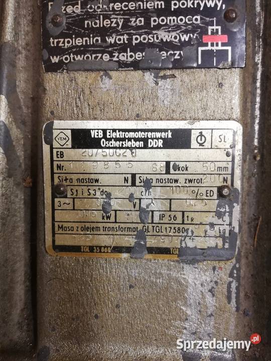 Zwalniak VEB Elektromotorenwerk EB Dąbrowa Górnicza