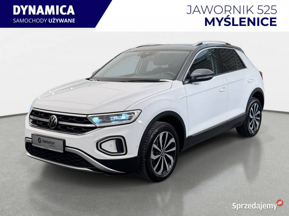 Volkswagen TRoc VAT 23 Style 15TSI 150 M6 2022 r tempomat Motoryzacja małopolskie Myślenice