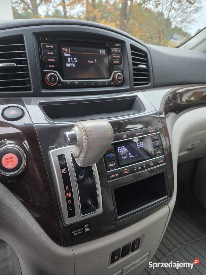 nissan quest 7 osób bezwypadkowy benzyna+LPG Quest Ostrów Mazowiecka