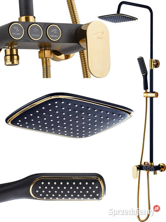 Deszczownica regulowana 170200 mosiądz czarno Łódź sprzedam