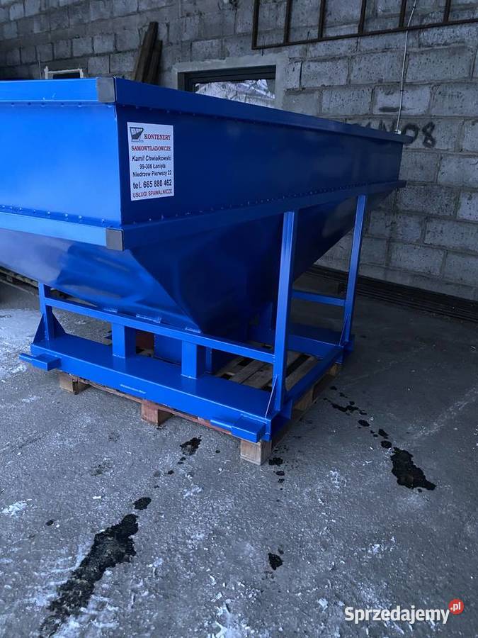Zasobnik kosz zasypowy bufor 26 m3 Łanięta
