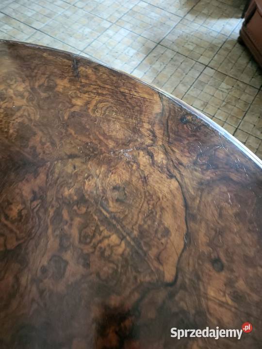 Antyczny stół z dwoma fotelami Rybnik