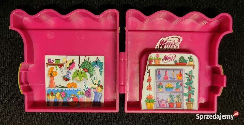 Składana kwiaciarnia Winx Club Flora Mini domek różowy mazowieckie Warszawa sprzedam