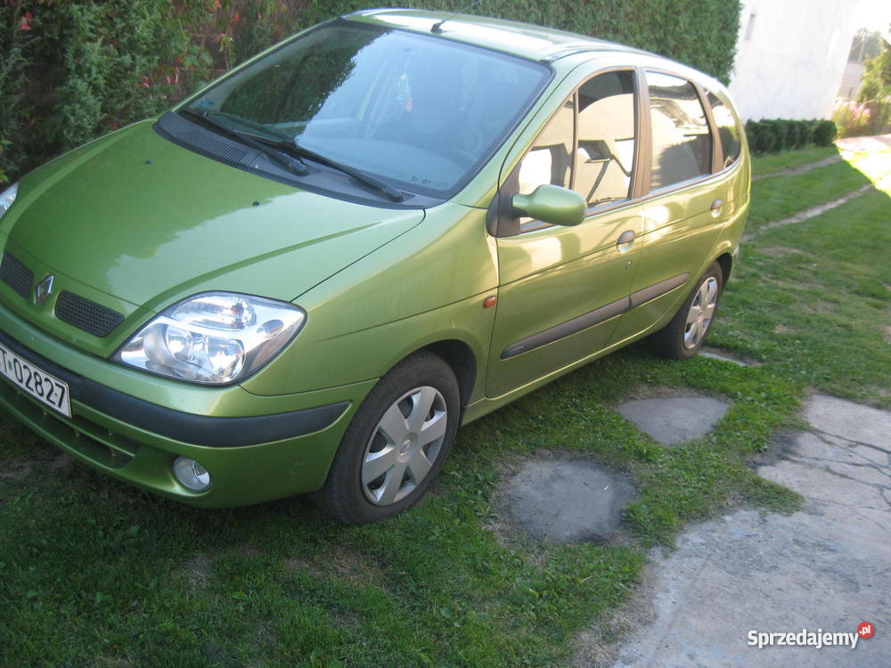 Renault SCENIC 18 gaz zielony Motoryzacja