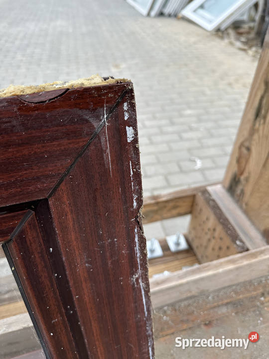 OKNA KacprzaK 131X46 OKNO Używane Plastikowe PCV Budowa Siedlce