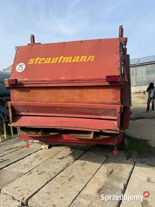 Rozrzutnik obornika wapna Strautmann VS 15 Rozrzutniki obornika Bolesławiec