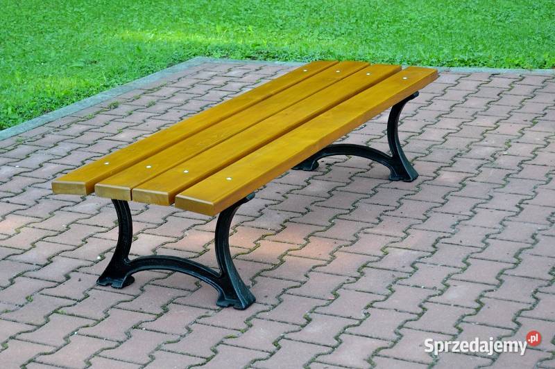 Ławka łódzka ogrodowa parkowa bez oparcia Kąty Śląskie sprzedam