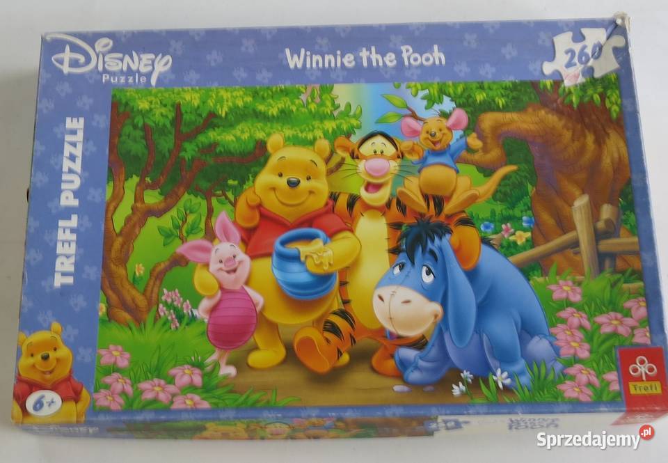 Puzzle 260 kawałków Winni the Pooh firma Trefl Kraków